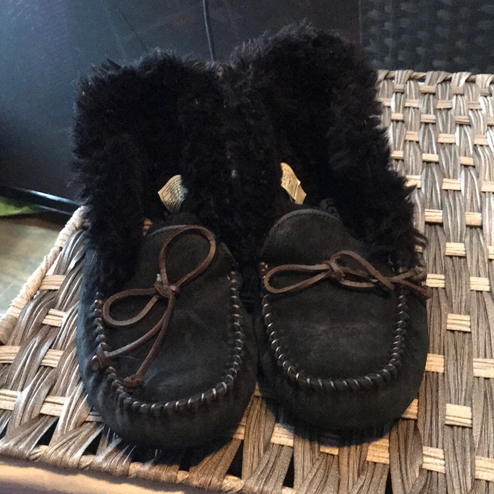 High top UGG moccasins